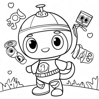 Page De Coloriage De Lequipe Umizoomi 137720-69211