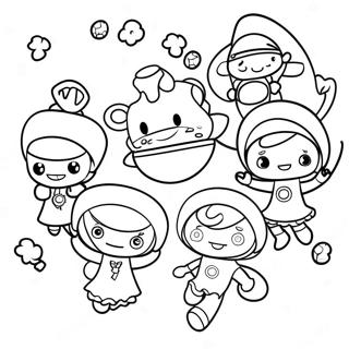 Page De Coloriage Des Personnages De Lequipe Umizoomi 137722-69220
