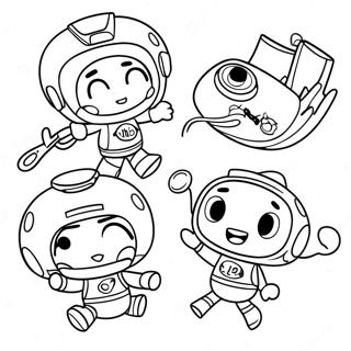 Page De Coloriage Aventure De Lequipe Umizoomi 137723-69224