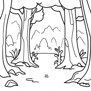 Forêt Pour Adultes Pages À Colorier