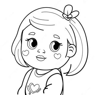 Page De Coloriage Mignonne Je Taime Soeur 138157-69554