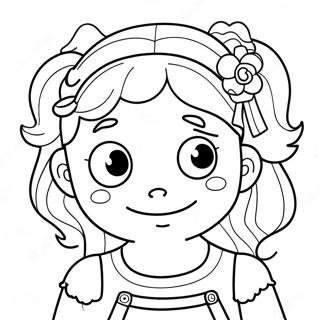 Page De Coloriage Adorable Je Taime Soeur 138158 69557