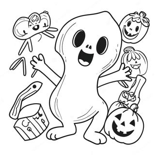 Page De Coloriage Dhalloween De Bobbie Goods 138388-69730