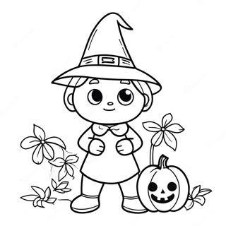 Page De Coloriage Dhalloween Effrayante De Bobbie Goods 138389-69734