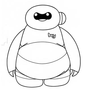 Page De Coloriage Baymax 138438-69771