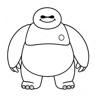 Baymax Pages à colorier