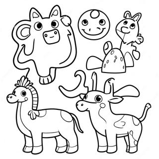 Page De Coloriage Animaux Zooba Colores 138465-69793