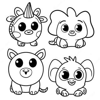 Page De Coloriage Animaux Zooba Colores 138465-69794