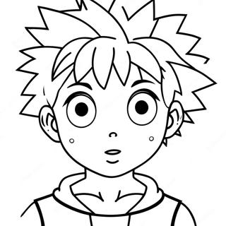 Page De Coloriage De Killua 138591-69890