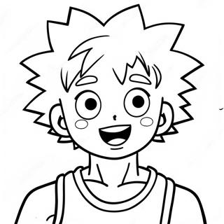 Page De Coloriage De Killua Souriant 138594 69902