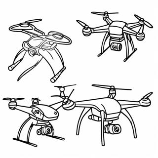 Drone Pages à colorier