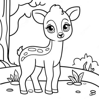 Bambi Pages À Colorier