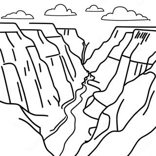 Page De Coloriage Du Grand Canyon 138770-70029