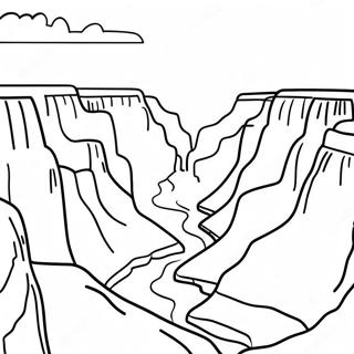 Page De Coloriage Du Grand Canyon 138770-70030