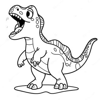 Page De Coloriage De Dinosaure Aquatique 138795-70052