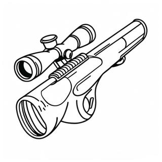 Page De Coloriage De Fusil De Sniper 138821-70071