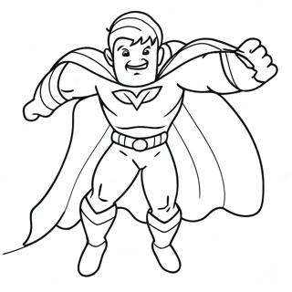 Super Héros Pages À Colorier