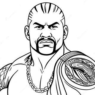 Page De Coloriage Wwe 138948-70169