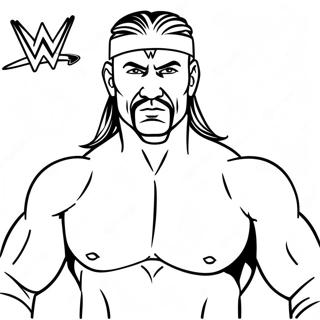 Page De Coloriage Wwe 138948-70172