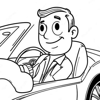 Cory Carson Conduisant Sa Voiture Page De Coloriage 138975-70193