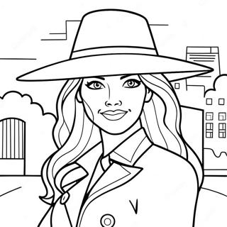 Carmen Sandiego Pages à colorier