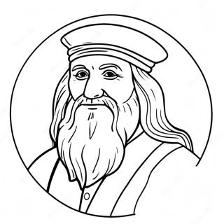 Page De Coloriage De Leonard De Vinci 139102-70291