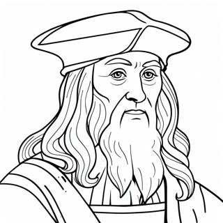 Page De Coloriage De Leonard De Vinci 139102-70292