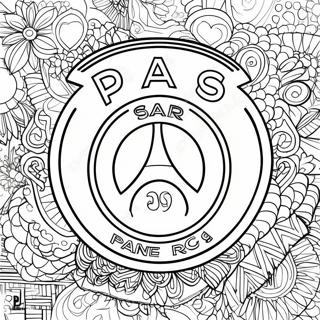 Page De Coloriage Du Logo Du Psg 139128-70310