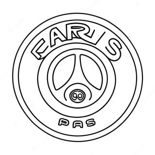 Page De Coloriage Du Logo Du Psg 139128-70312