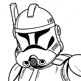 Page De Coloriage Du Clone Trooper De La Phase 2 139179-70351