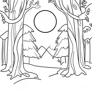 Page De Coloriage Du Solstice Dhiver 139205-70370