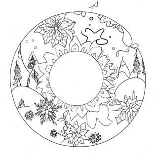 Page De Coloriage Du Solstice Dhiver 139205-70371