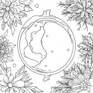 Page De Coloriage Du Solstice Dhiver 139205-70372