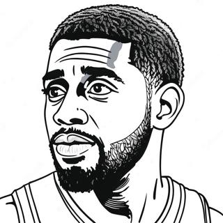 Kyrie Irving Pages À Colorier