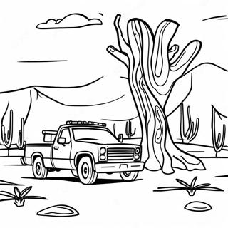 Retour Vers L'outback Pages À Colorier