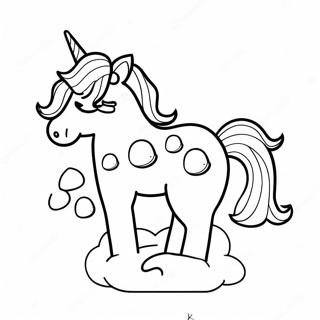 Page De Coloriage De Caca De Licorne 139360-70492