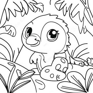 Page De Coloriage De La Foret Tropicale 139436-70551