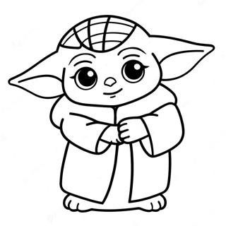 Page De Coloriage De Baby Yoda Noel 139639-70710