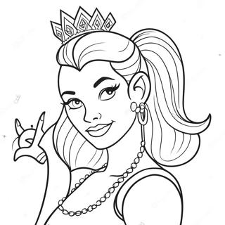 Princesse Disney Punk Pages À Colorier