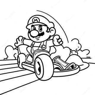 Page A Colorier Mario Kart Route Arc En Ciel 14619-3186