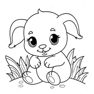 Mignons Bebe Animaux Page A Colorier 17259-3767