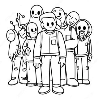 Among Us Pages à colorier