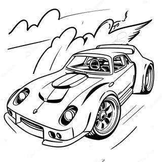 Hot Wheels Pages À Colorier