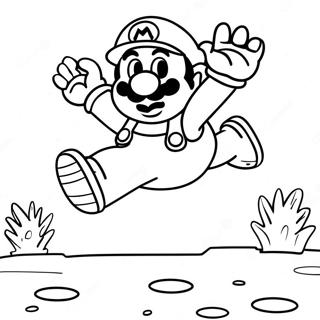 Mario Pages À Colorier