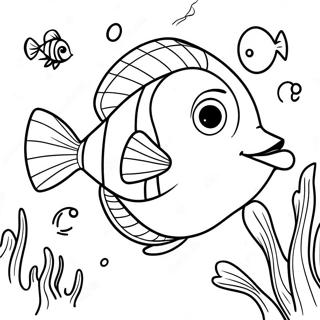 Page A Colorier De Dory Cherchant Nemo 19356-4226