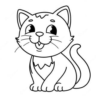 Page A Colorier De Chaton Espiegle 19634-4286