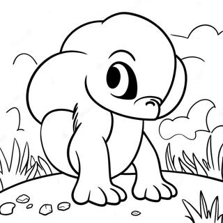 Page A Colorier De Laventure De Knuckles Lechidne 20096-4393