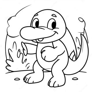 Page A Colorier De Laventure De Knuckles Lechidne 20096-4396