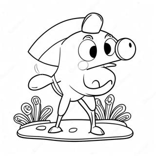 Page A Colorier De Peashooter Tirant Des Pois 20269-4429