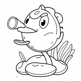 Page A Colorier De Peashooter Tirant Des Pois 20269-4431